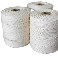 China 3 Strand Recycle Natural Twist Cord Cotton Rope Versatile for Multipurpose Usage on sale