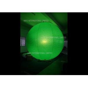 Advertising Air Lock Helium Balloon Lights , RGB LED Illumination Light Up Helium Balloons