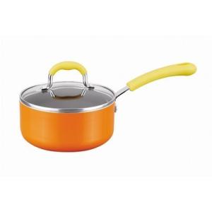 China 22cm Non Stick Milk Pan With Silicon Handle , Nonstick Saucepan wholesale