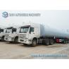 China 50000L 3 Axle Stainless Steel Asphalt Tanker Trailer Flatbed Semi Trailer wholesale