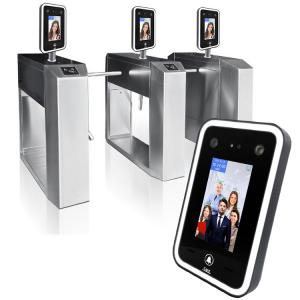 China 4.3 Inch Visible Light Face Biometric Attendance Machine For Turnstile supplier