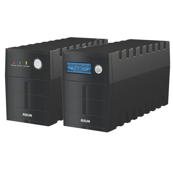 600VA 360W Line Interactive UPS LED LCD Modified Sine Wave UPS 12 Volt Mini UPS 230V