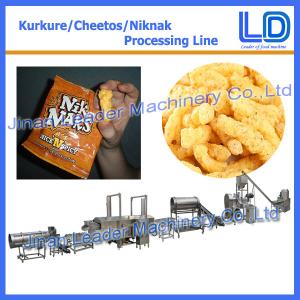 China Automatic kurkure chips making process machine plant price supplier