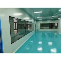 China Pharma Cleanroom Supplies Stainless Steel Window Air Clean Room on sale