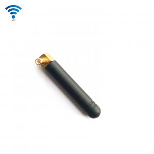 China MMCX Connector GSM GPRS Antenna , Rubber WiFi External GSM Aerial supplier