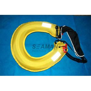 China Inflatable Lifebuoy Ring 110N Buoyancy Personal Flotation Device Water Rescue Ring supplier