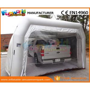 China PVC Tarpaulin Inflatable Party Tent Paint Spray Booth Inflatable Car Wash Tent supplier