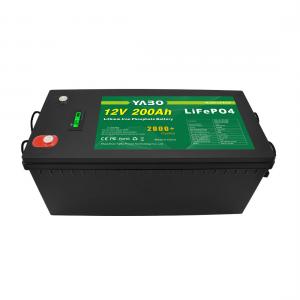 2000+ Cycles Long Life Lifepo4 Energy Storage Battery Pack 12.8V 200Ah Deep Cycle 12V Lithium Ion Battery