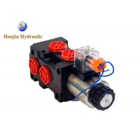 China Hydraulic Solenoid Selector Diverter Control  Valve 13GPM 24vDC HSV6-A-1-24DL on sale