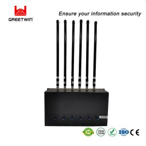 China High Power Military Mobile Phone Signal Jammer , 8 Antennas cell phone blocking device for Police supplier