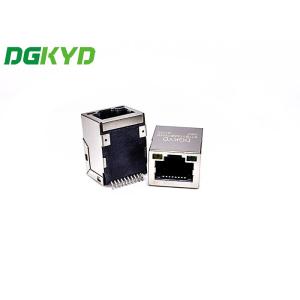 China DGKYD911B113AB1WS057 Portão único TAB UP SMT 100BASE RJ45 Conector Socket com LED supplier