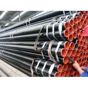 China API 5L Astm A53 A106 Seamless Steel Pipe With Black Coating Bevelled End And Caps supplier