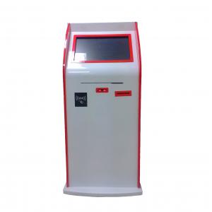 19" infrared Self Service Kiosk , Airports / ports touchscreen Kiosk