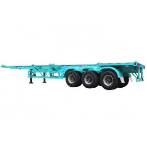 3 Axle Skeleton Container Semi Trailer 40ft Tri Axle Container Chassis