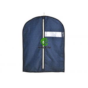 Customized Zippered Garment Bags Foldable PVC Material For Suit / Shirt