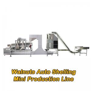 Mini Automatical Kernel Shell Walnut Shelling Machine Large Capacity