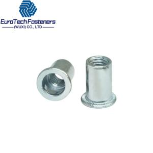 China M6 M8 Flat Head Rivet Nuts And Studs Not Ribbed Heavy Duty SUS304 supplier