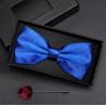 OEM Custom 100% Polyester Woven Cheap Mens Bow Ties With Your Own Logo