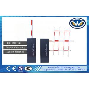 China Custom Automatic Barrier Gate / DC Brushless Motor Automatic Arm Barrier supplier