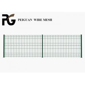 Decorative Welded Wire Sgs 3.0mm V Mesh Security Fencing Pvc Powder Coated