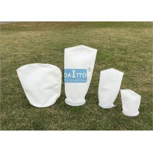 China Micron Liquid Filter Bags Non Woven Needle For Cooling Tower Filtration supplier