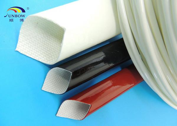 Self-extinguishable Silicone Fiberglass Sleeving Multi Color Silicon Tubing