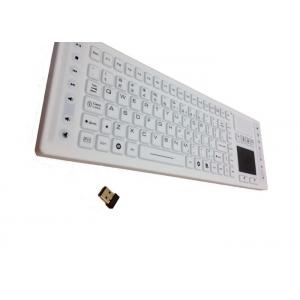 Durable Multimedia Wireless Touch Keyboard , Embedded Industrial Computer Keyboard