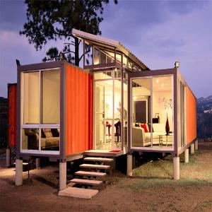 China 1.6mm Plastic Floor Prefab Modular Container Home Foldable supplier