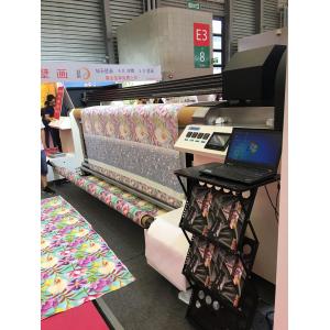 China Automatic Large Format Machinery Digital Fabric Printing Machine 1500W supplier