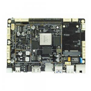 China Bluetooth 4.0 Embedded System Board RK3399 Six Core 84 Display Interface supplier