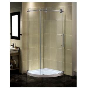 Stainless Steel Frameless Tempered Glass Shower Enclosure Sliding For Shower Room