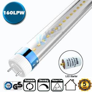 China Magnetic Industrial LED Tube Light 160LPW Efiiciency 5Foot 30W T8 Tube supplier