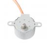 White Color Miniature Dc Gear Motor , Small Electric Motors With Gearbox 30BYJ46