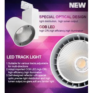 China 30W / 33W / 35W Commercial Lighting Fixture Led Spotlight Track Light Bridgelux Brands supplier