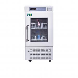 China 4 Degrees Blood Storage stainless steel 108L Vertical Blood Bank Refrigerator for Hospital wholesale