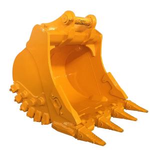 WH60 Heavy Duty Rock Bucket For Hitachi Kobelco Case Excavator