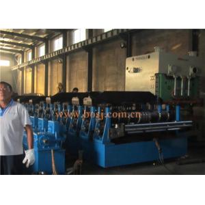 China Agricultural Steel Silo Roll Forming Machine , 265KW Sheet Roller Machine 380V supplier
