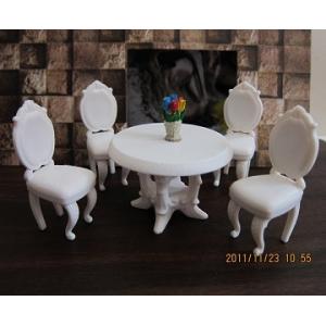 dinning table and chairs,model scale table,model chairs,Model House furniture scale 1:50 model chairs