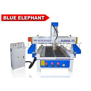 6015 Computer Controlled Wood Carving / Wood Cnc Router Mach3 With Wireless Handle