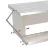 China Automatic Lid 5kg 8.2L Feed Timer Chicken Feeder wholesale