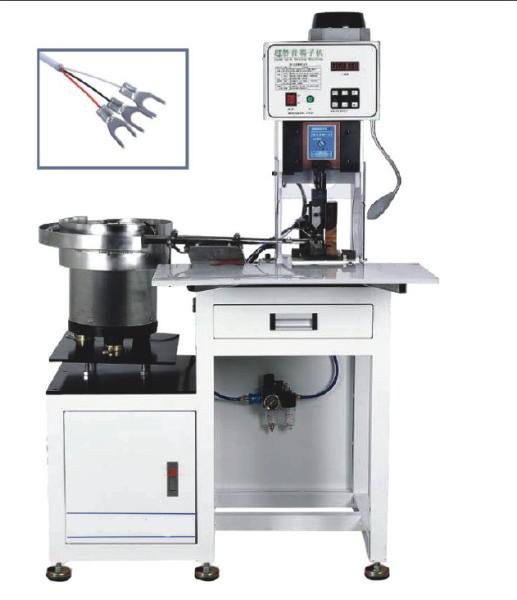 RS-2TS Loose Terminal Crimping Machine With Vibration Feeder Bowl
