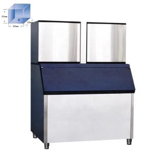 China 1000kg/24h Commercial Ice Cube Machine For Food Beverage Shops Hotels Coffee Bar supplier
