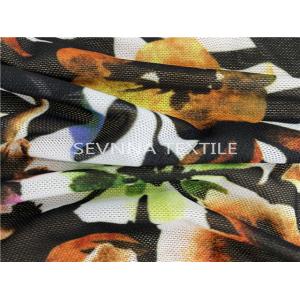 Knitted Floral Printing  1.5M Width Yoga Wear Fabric