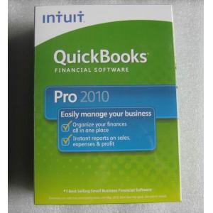 Caja de la venta al por menor del profesional 2010 de Quickbook