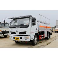 China Small Oil Tanker 7.6 Cubic 4*2 Drive Mode Dongfeng New Truck Single Cab leaf spring on sale