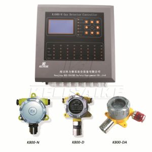 China RS485 Multi Channels Gas Detection Controller 3kg With LCD Display wholesale