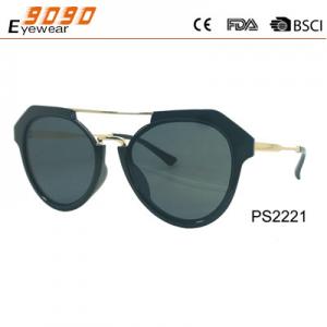 China Sunglasses in fashionable design,made of plastic ,suitable for men and women supplier
