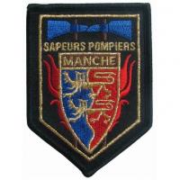 China goverment Merrow Border Velcro Embroidery Patch For Uniform on sale