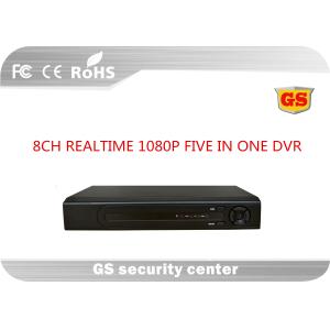 China Cinq dans l'une Manche en temps réel Dvr de la télévision en circuit fermé 8/l'entrée d'audio magnétoscope 2ch de Hdcvi Digital supplier