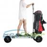 China EcoRider Four Wheel Electric Golf Scooter Skateboard Cart with Ajustable Handle wholesale
